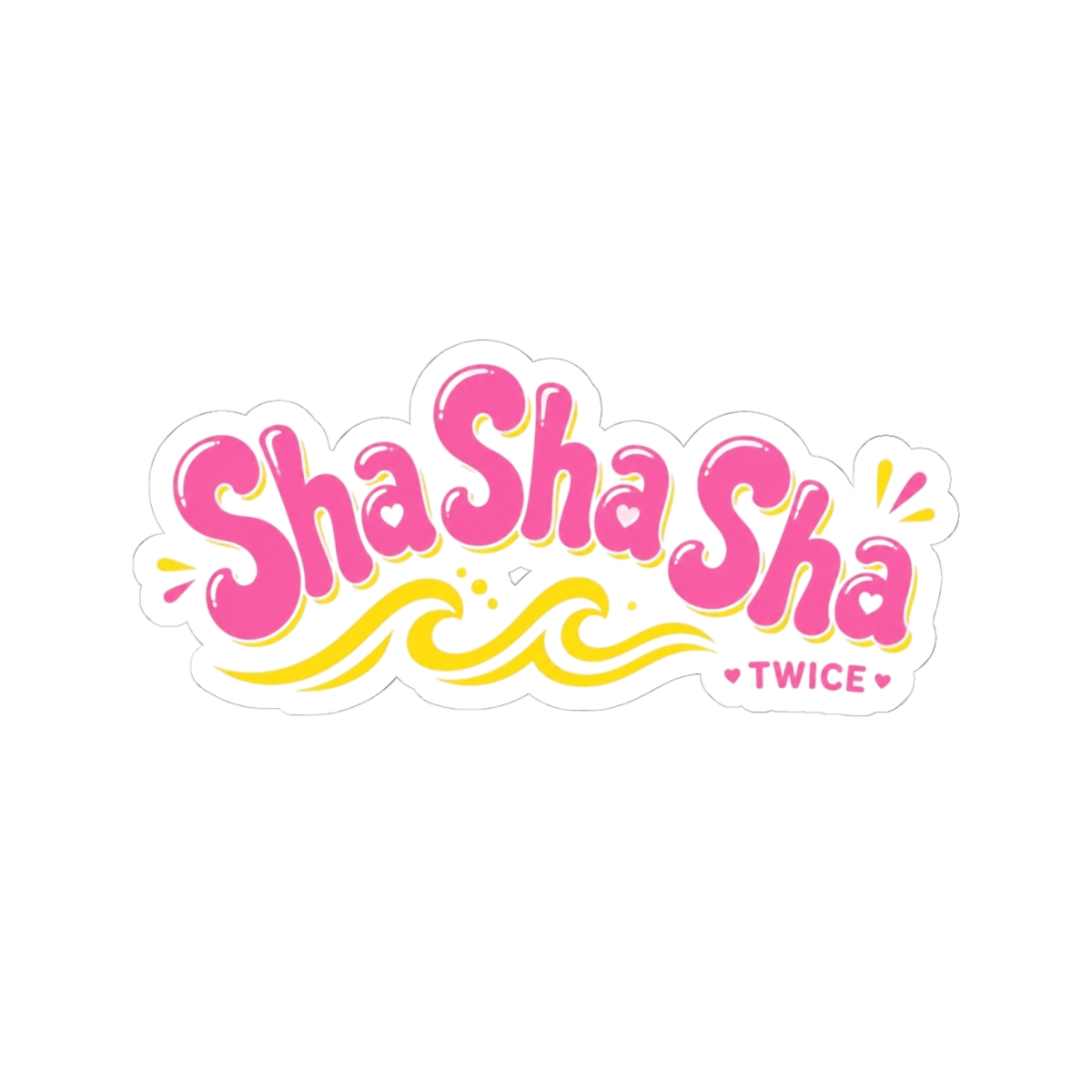 TWICE "Sha Sha Sha" Sticker