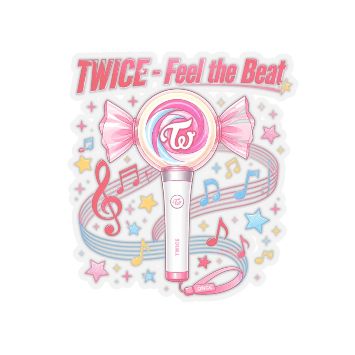TWICE "TWICE - Feel the Beat" Sticker