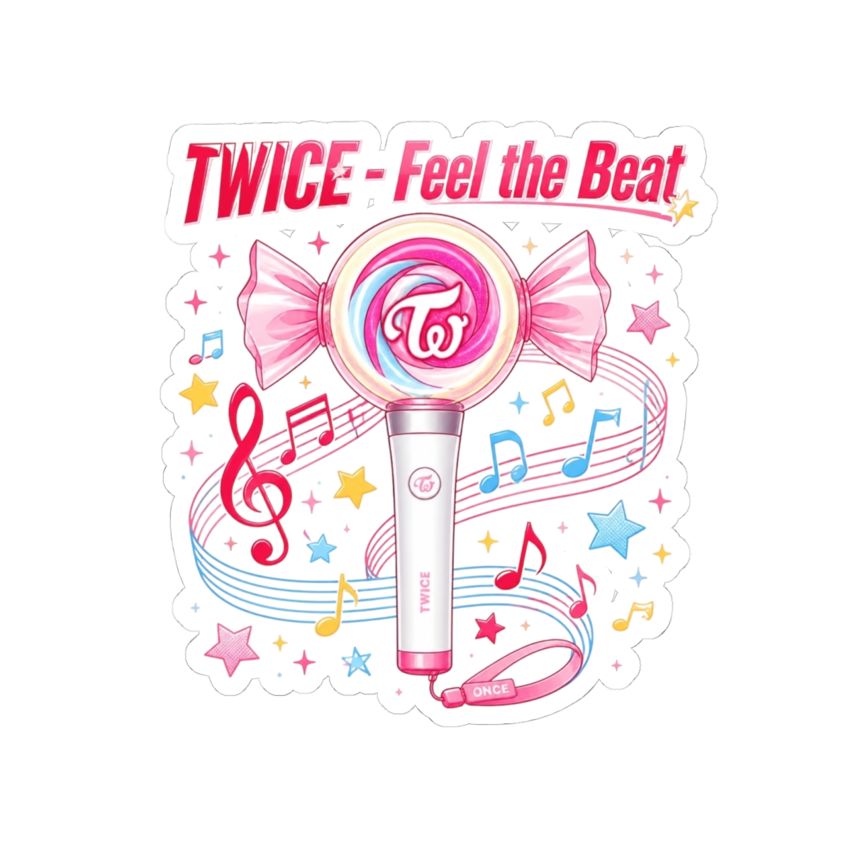 TWICE "TWICE - Feel the Beat" Sticker
