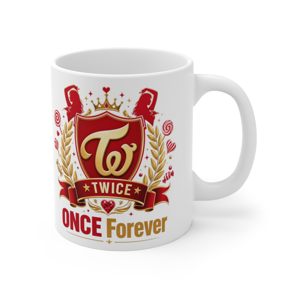 TWICE " and " White Mug - Official mugs merchandise